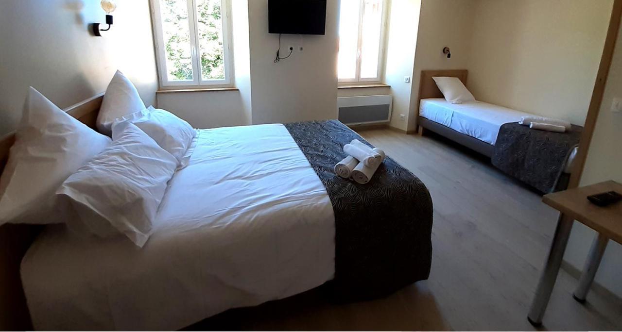 Auberge Beausejour Concoules Esterno foto